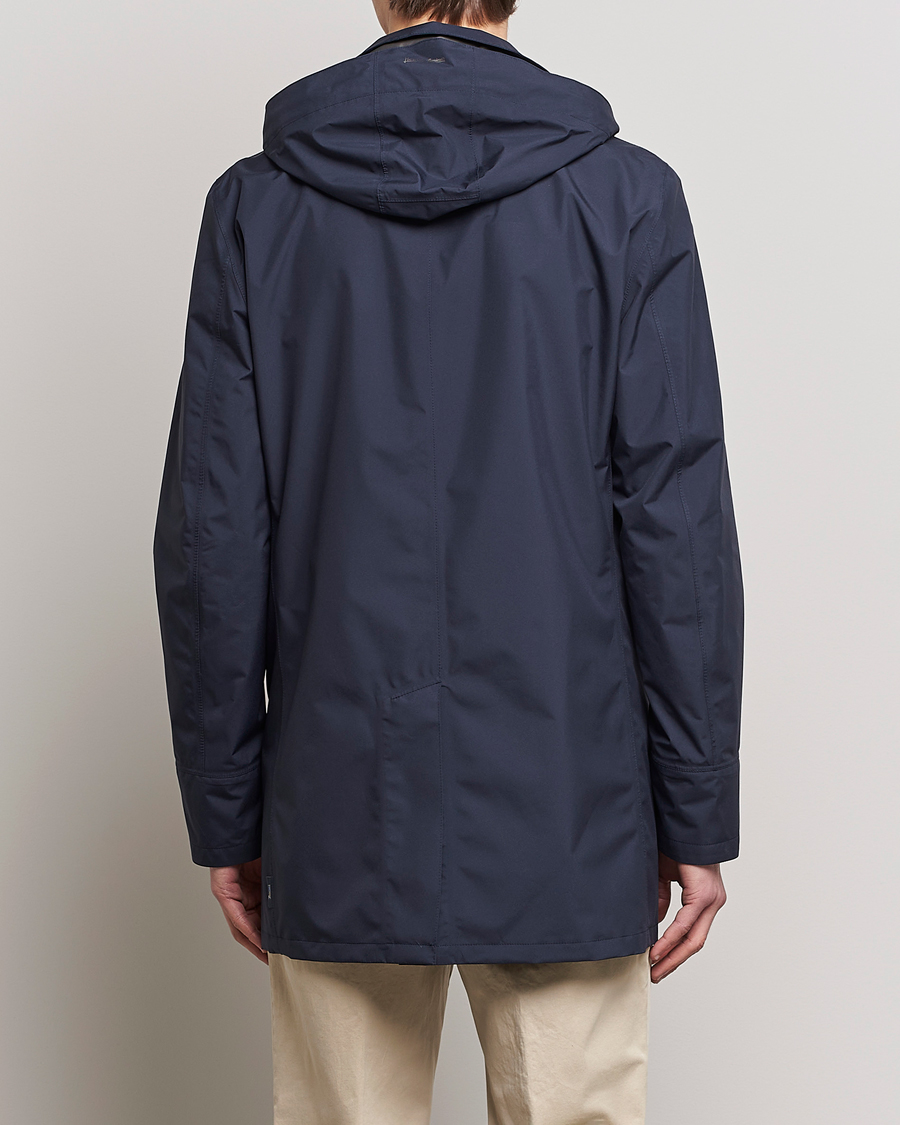 Men | Coats & Jackets | Herno | Laminar Waterproof Coat Navy