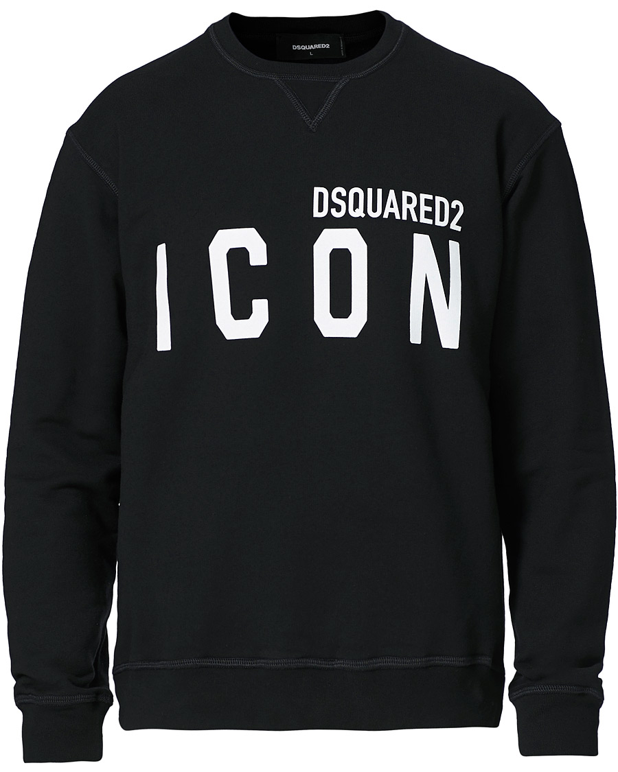 Men | Sweaters & Knitwear | Dsquared2 | Icon Sweatshirt Black