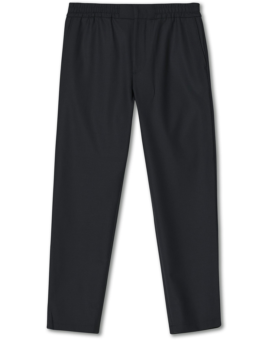 Men | Trousers | NN07 | Foss Drawstring Trousers Navy