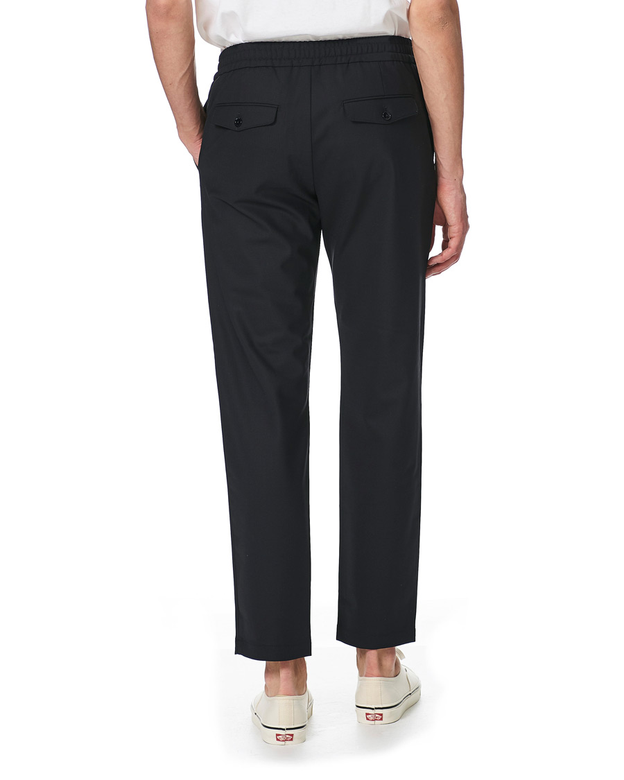 Men | Trousers | NN07 | Foss Drawstring Trousers Navy