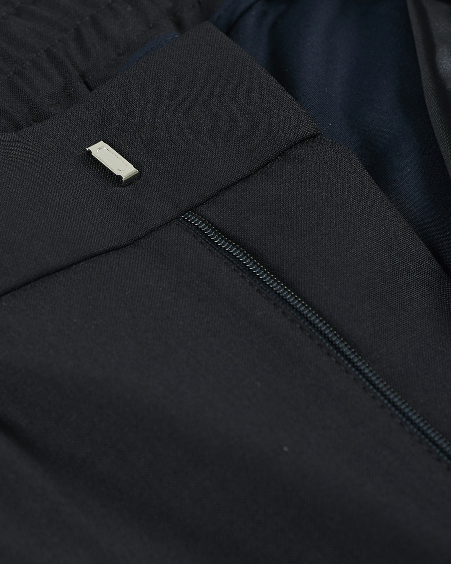 Men | Trousers | NN07 | Foss Drawstring Trousers Navy