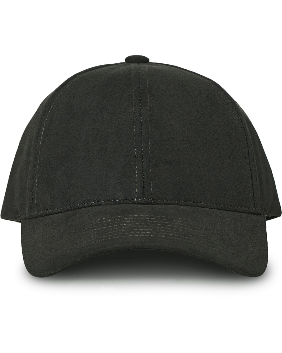 Men | Varsity Headwear Alcantara Baseball Cap Anthracite Grey | Varsity Headwear | Alcantara Baseball Cap Anthracite Grey