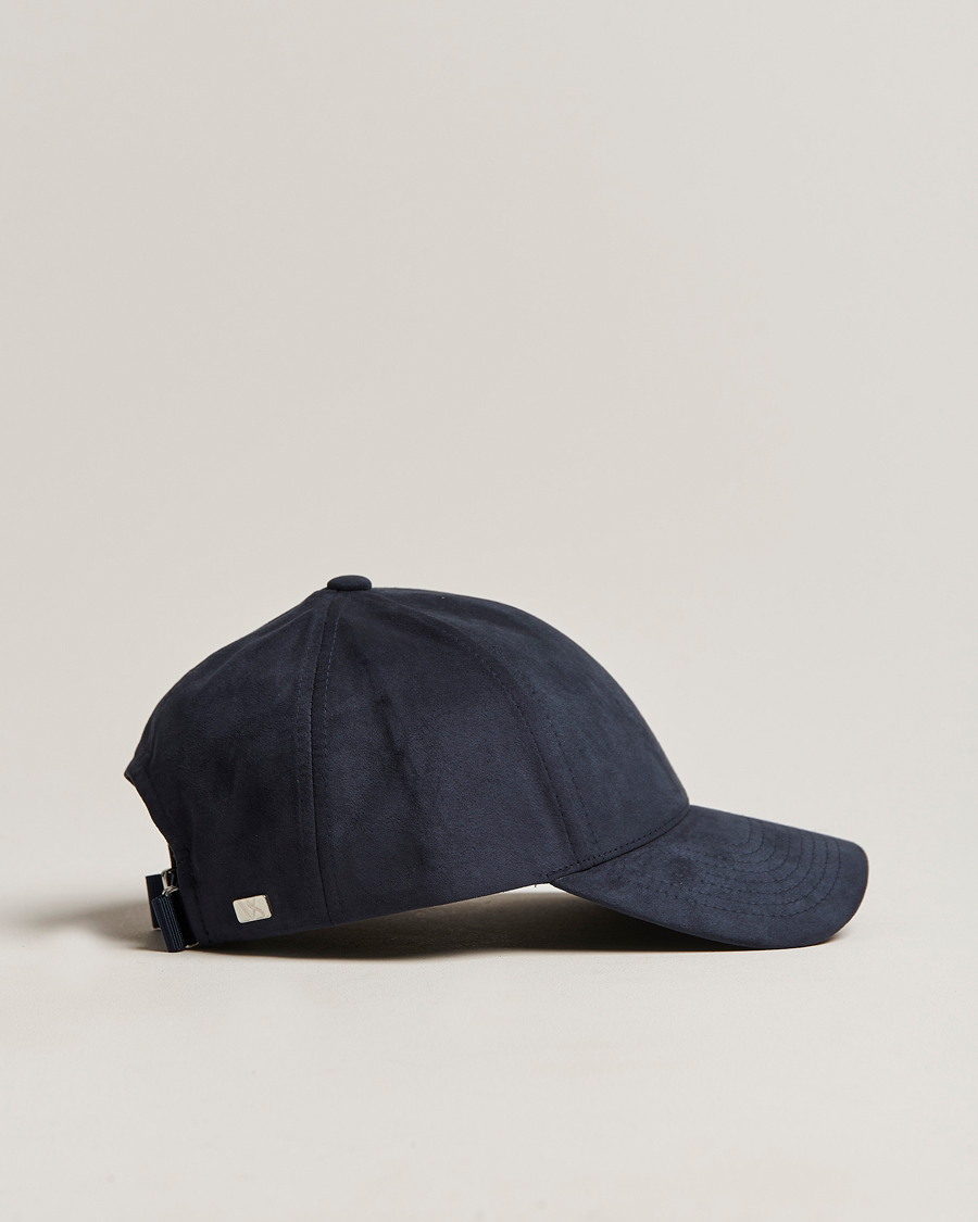 Men | Varsity Headwear Alcantara Baseball Cap Space Blue | Varsity Headwear | Alcantara Baseball Cap Space Blue