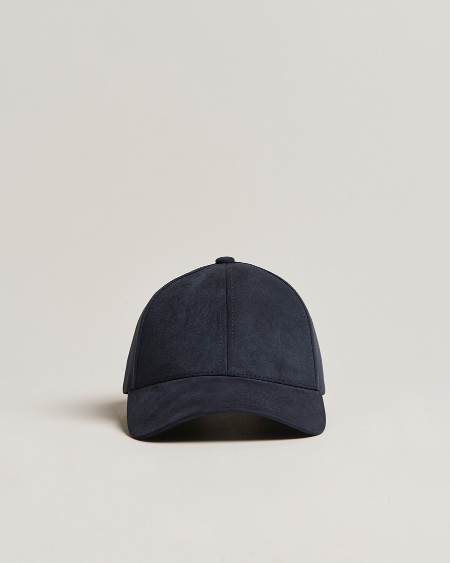 Men | Varsity Headwear Alcantara Baseball Cap Space Blue | Varsity Headwear | Alcantara Baseball Cap Space Blue