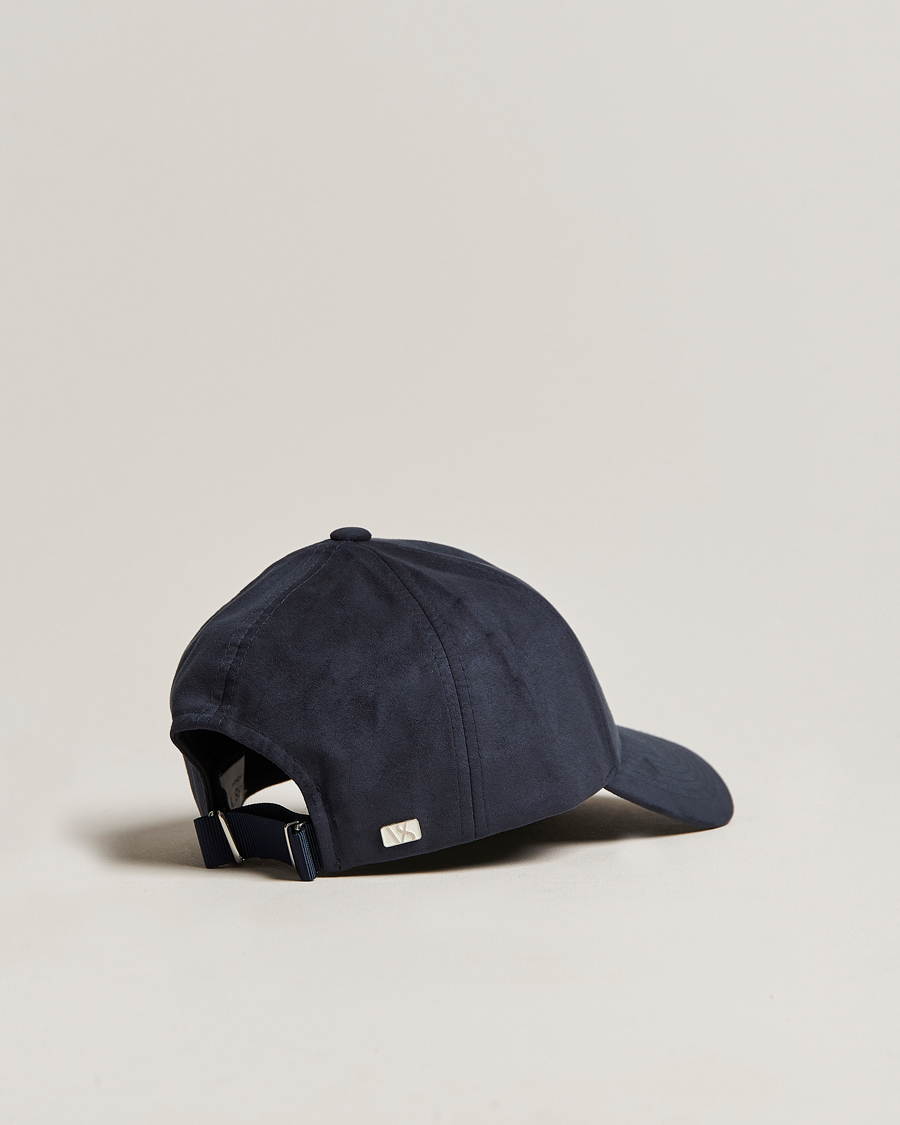 Men | Varsity Headwear Alcantara Baseball Cap Space Blue | Varsity Headwear | Alcantara Baseball Cap Space Blue