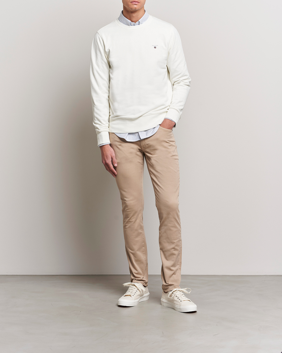 Men | Trousers | GANT | Hayes Desert Jeans Dry Sand