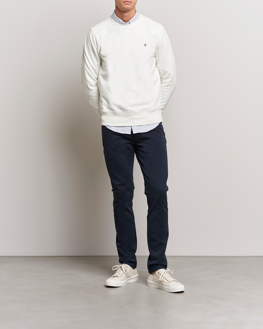 Men | Trousers | GANT | Hayes Desert Jeans Navy