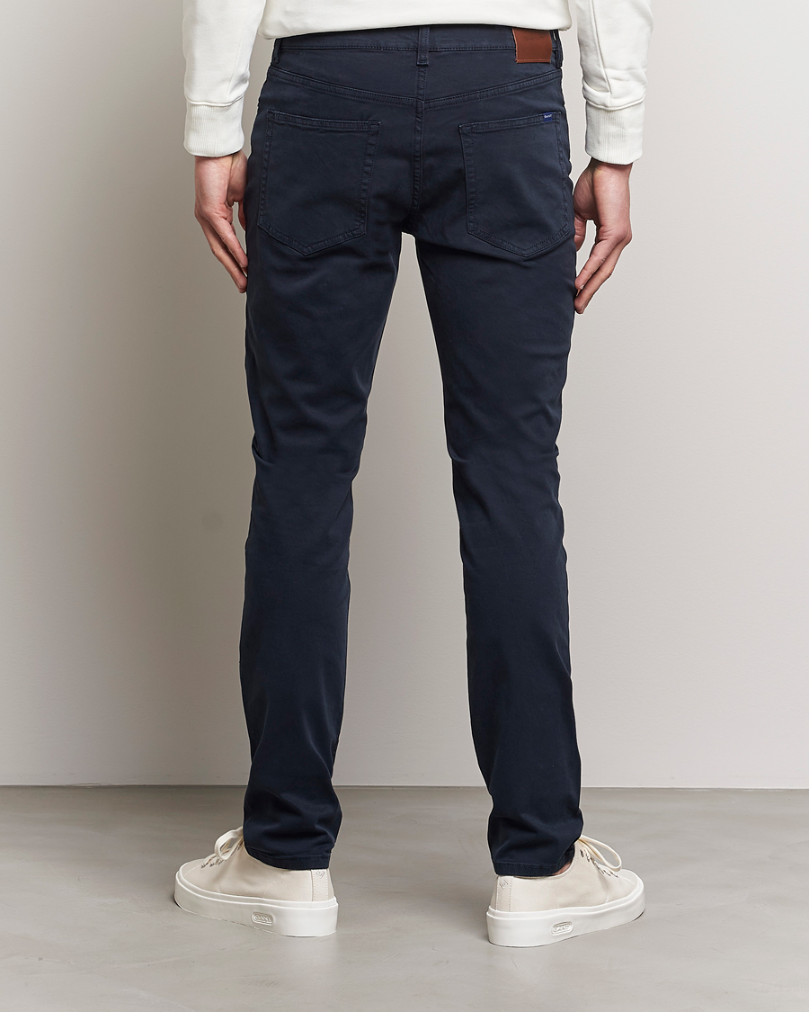 Men | Trousers | GANT | Hayes Desert Jeans Navy