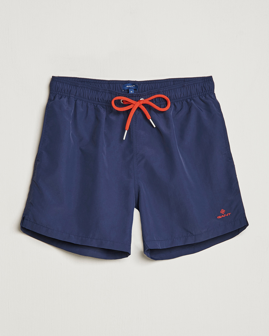 Men | Swimwear | GANT | Basic Swimshorts Marine
