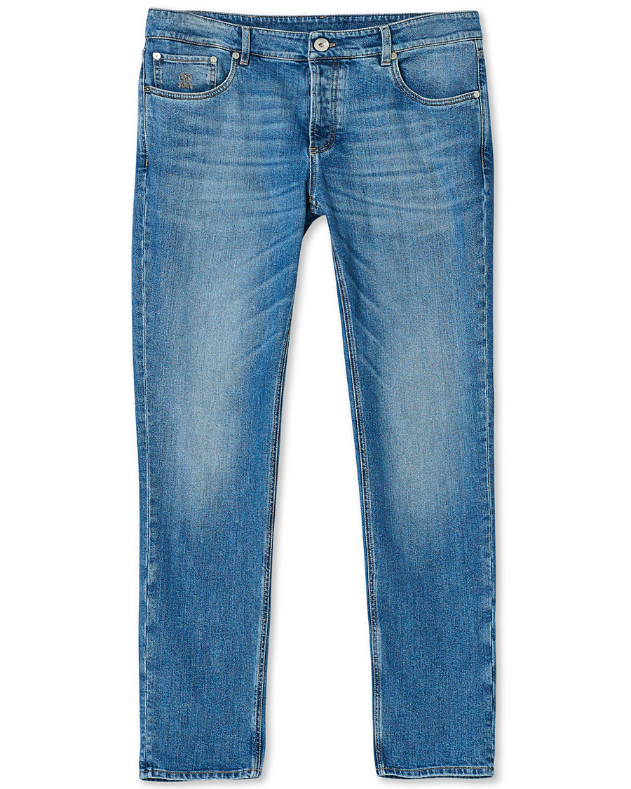 Men |  | Brunello Cucinelli | Slim Fit Jeans Light Wash