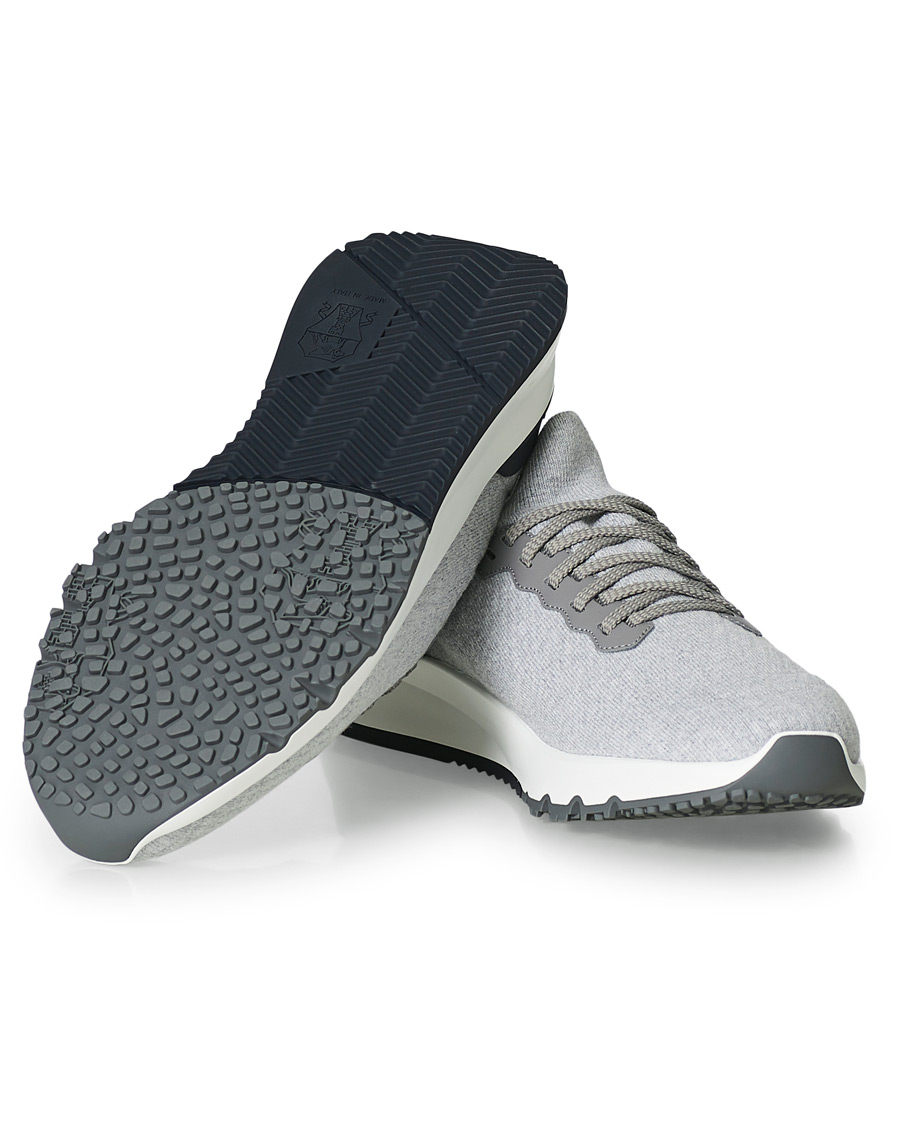 Men | Brunello Cucinelli Mesh Running Sneaker Light Grey | Brunello Cucinelli | Mesh Running Sneaker Light Grey