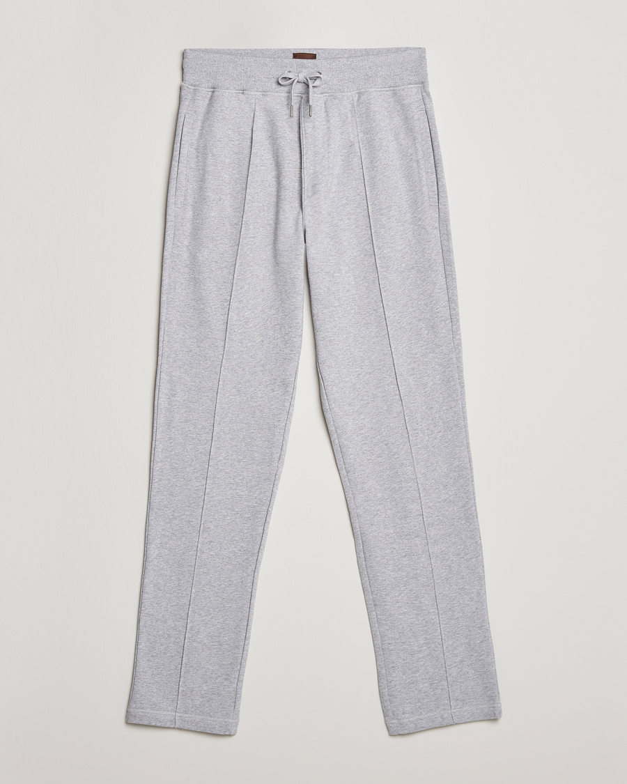 Stenströms Cotton Jersey Pants Grey at CareOfCarl.com