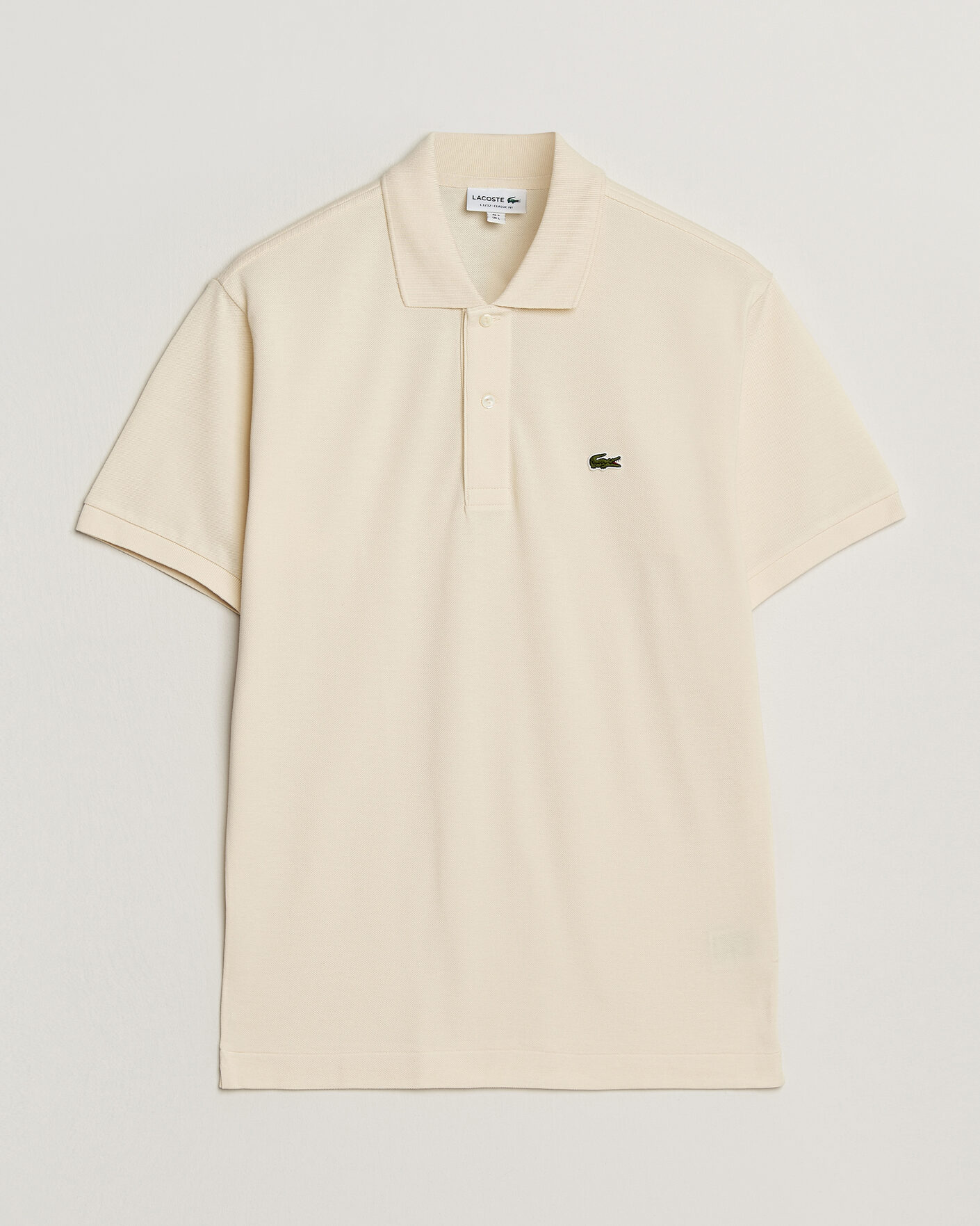 Men | Polo Shirts | Lacoste | Original Polo Piké Light Natural