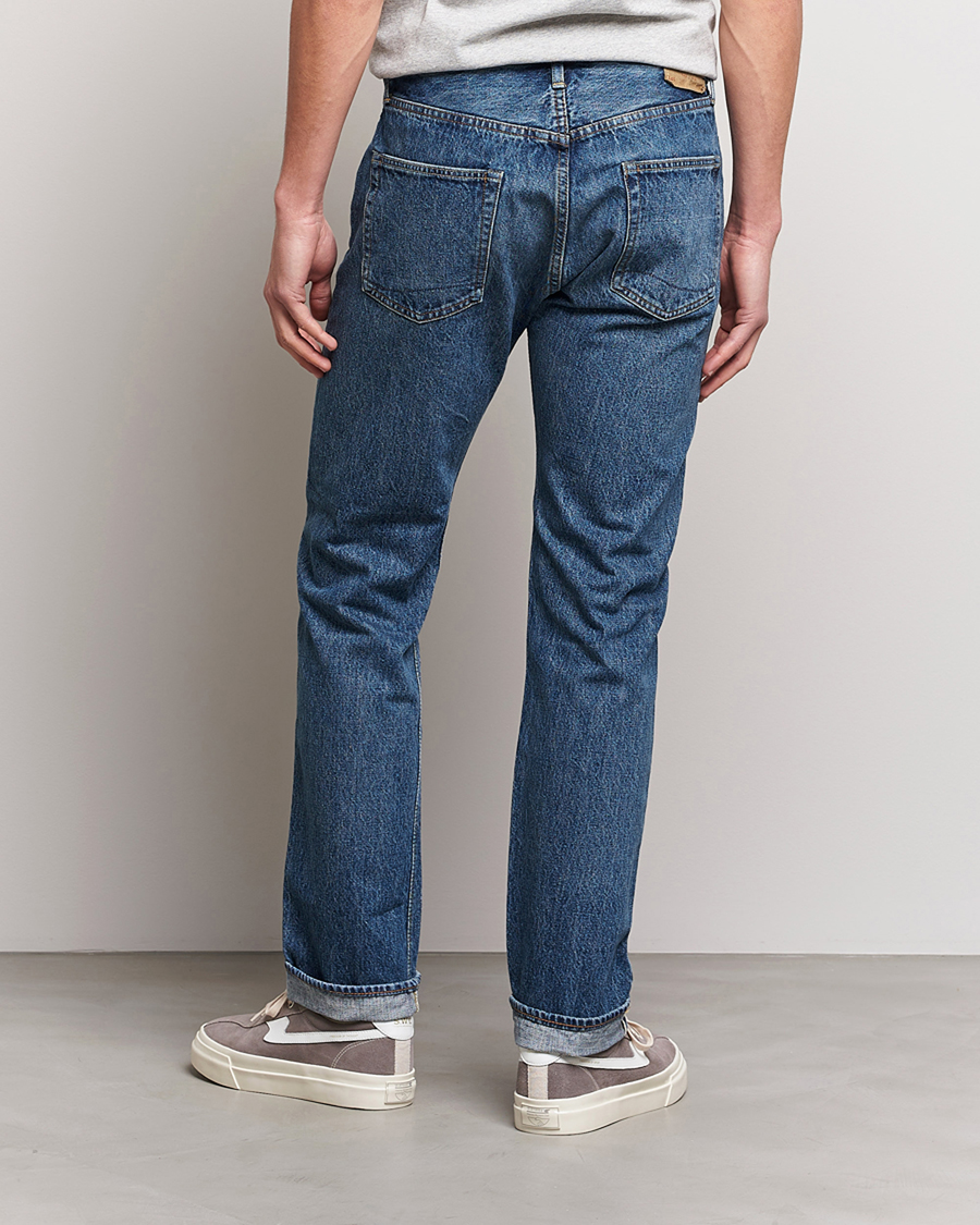 Men | Trousers | orSlow | Tapered Fit 107 Selvedge Jeans 2 Year Wash