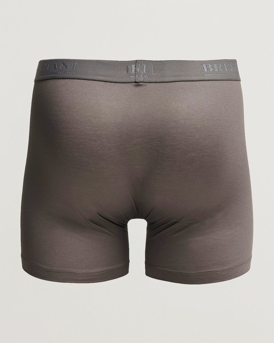 Men | Underwear & Socks | Bresciani | Cotton Boxer Trunk Grey