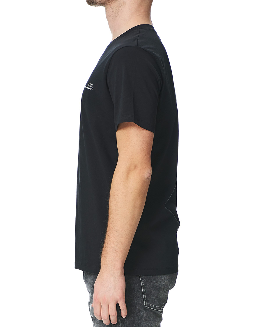Men | T-Shirts | A.P.C. | Item Short Sleeve T-Shirt Black