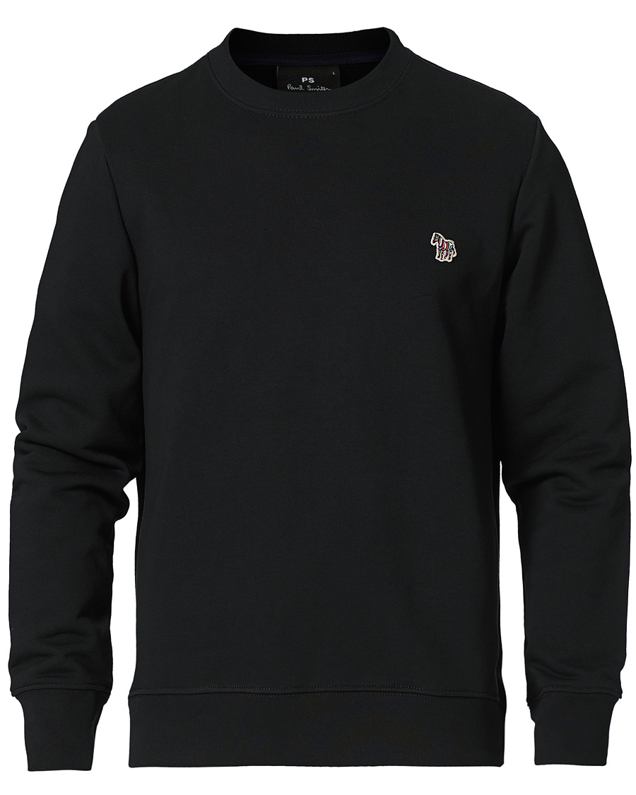 Men | Sweaters & Knitwear | PS Paul Smith | Regular Fit Zebra Sweatshirt Black
