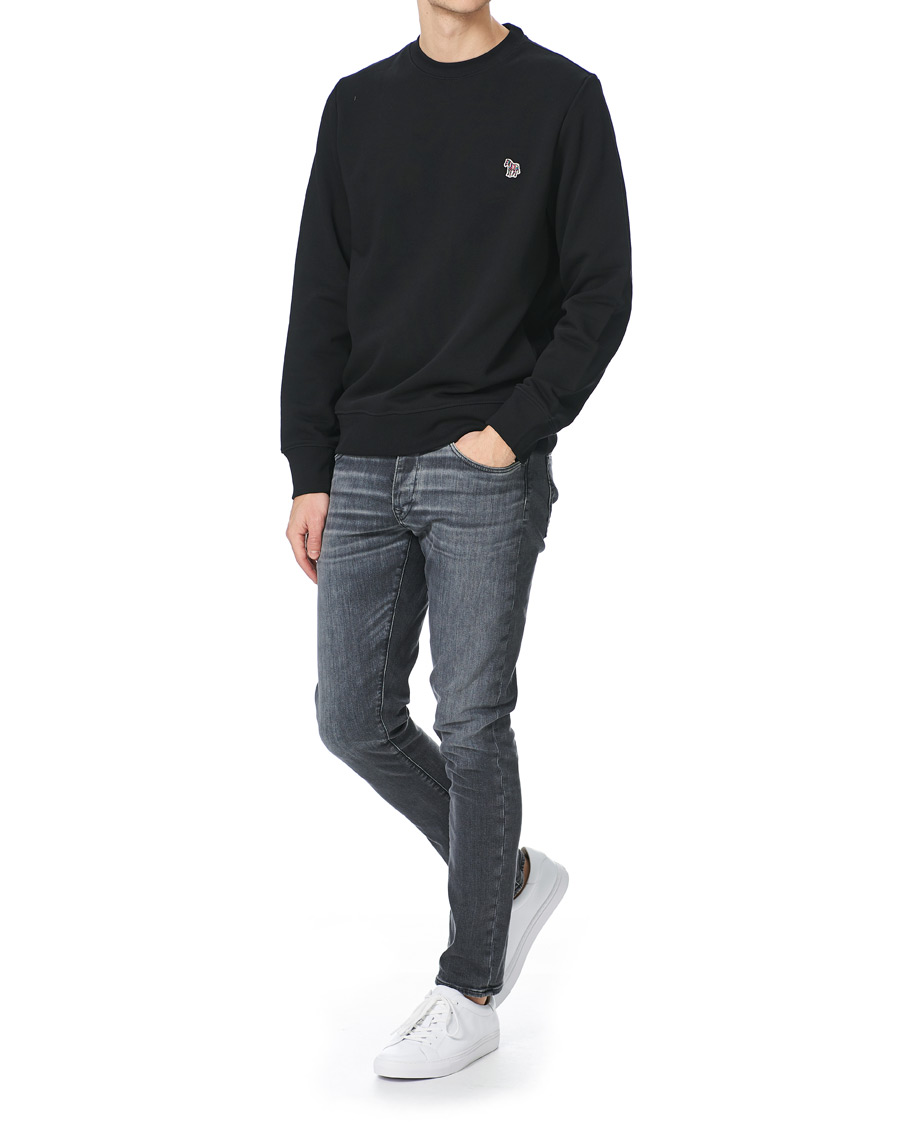 Men | Sweaters & Knitwear | PS Paul Smith | Regular Fit Zebra Sweatshirt Black