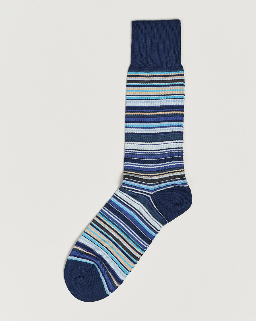 Men | Underwear & Socks | Paul Smith | Paul SmithMulitstripe SocksNavy