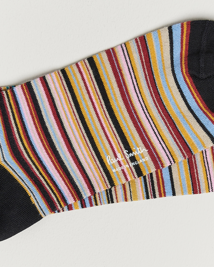 Men | Underwear & Socks | Paul Smith | Mulitstripe Socks Black