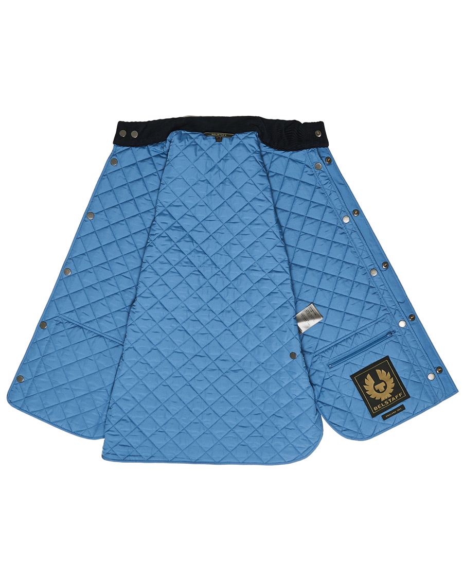 Men | Coats & Jackets | Belstaff | Waistcoat Quilted Airforce Blue