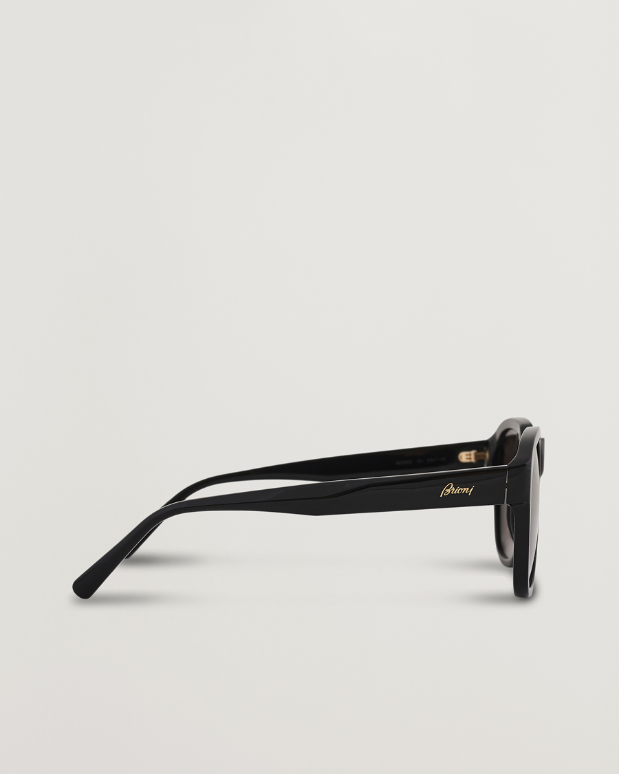 Men | Brioni BR0088S Sunglasses Black/Grey | Brioni | BR0088S Sunglasses Black/Grey