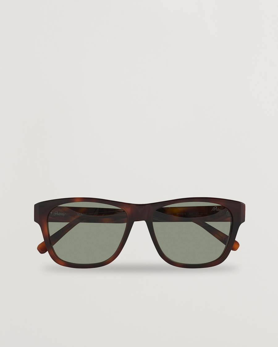 Men | Sunglasses | Brioni | BR0081S Sunglasses Havana/Green