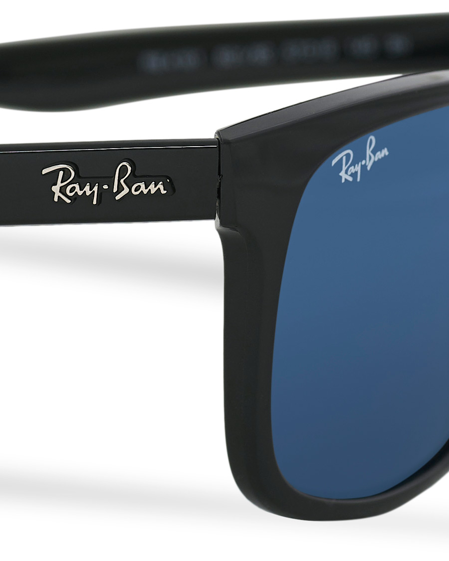 Men | Sunglasses | Ray-Ban | RB4181 Sunglasses Shiny Black/Blue