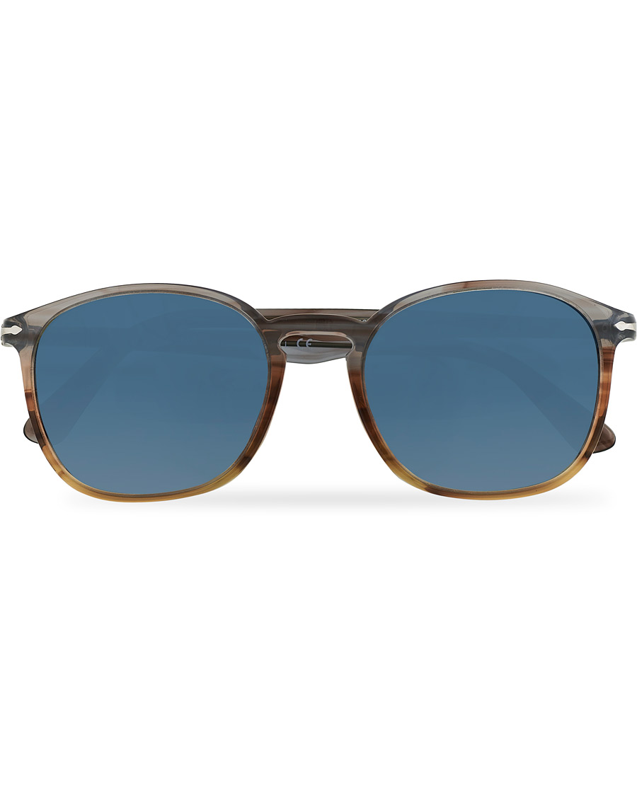 Men | Persol 0PO3215S Sunglasses Brown/Gradient Blue | Persol | 0PO3215S Sunglasses Brown/Gradient Blue