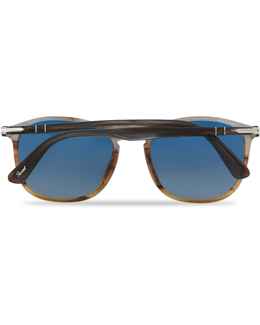 Men | Persol 0PO3215S Sunglasses Brown/Gradient Blue | Persol | 0PO3215S Sunglasses Brown/Gradient Blue