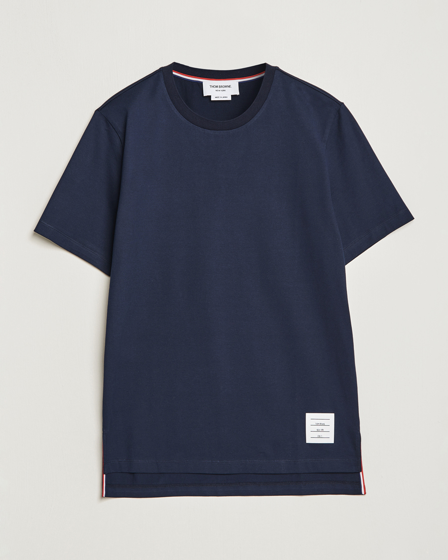 Men | T-Shirts | Thom Browne | Relaxed Fit T-Shirt Navy