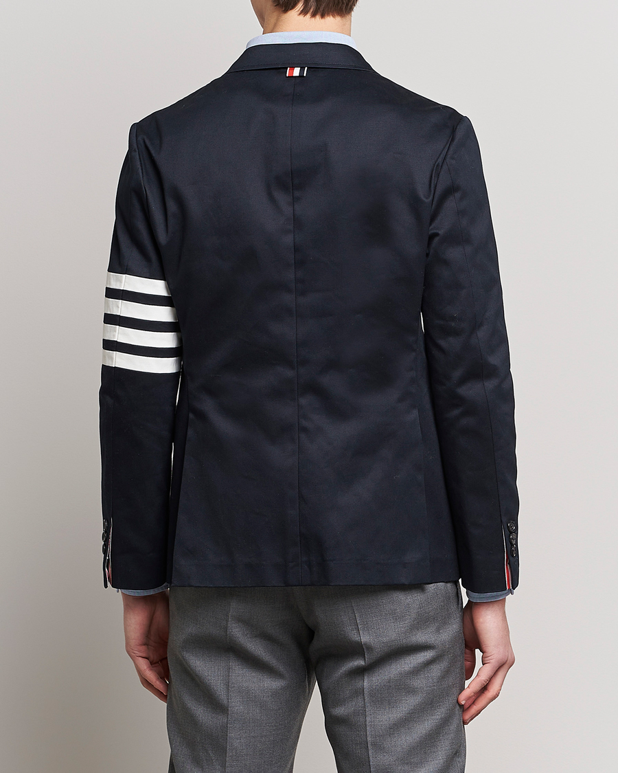 Men | Blazers | Thom Browne | Unconstructed Cotton Blazer Navy