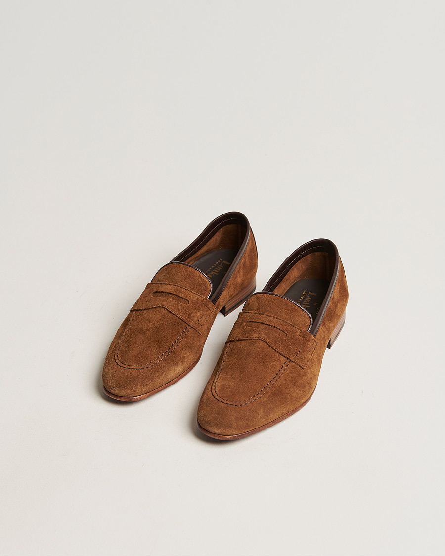Men | Suede shoes | Loake Lifestyle | Darwin Loafer Tan Suede