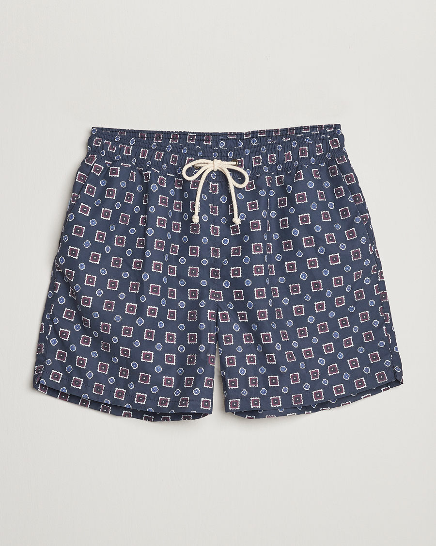 Men | Swimwear | Ripa Ripa | Scirocco Printed Swimshorts Blue