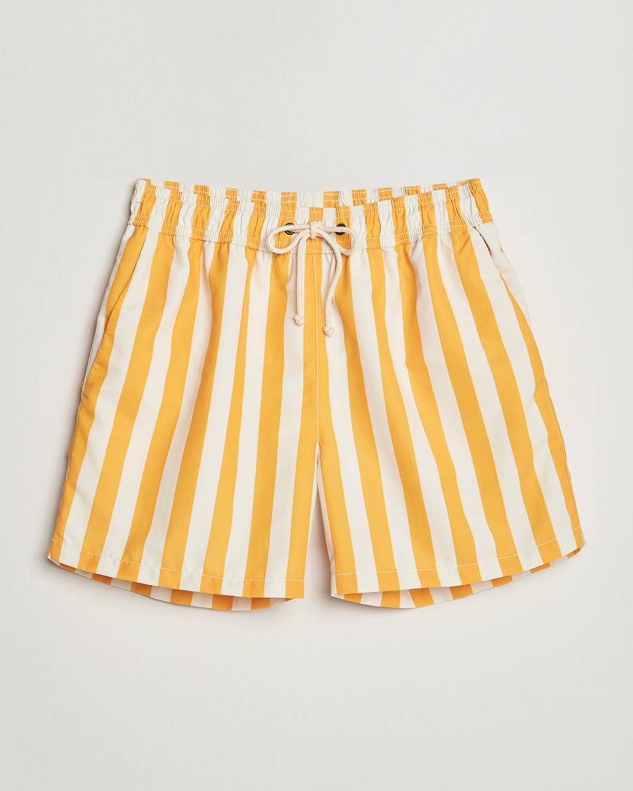 Men |  | Ripa Ripa | Paraggi Striped Swimshorts Yellow/White