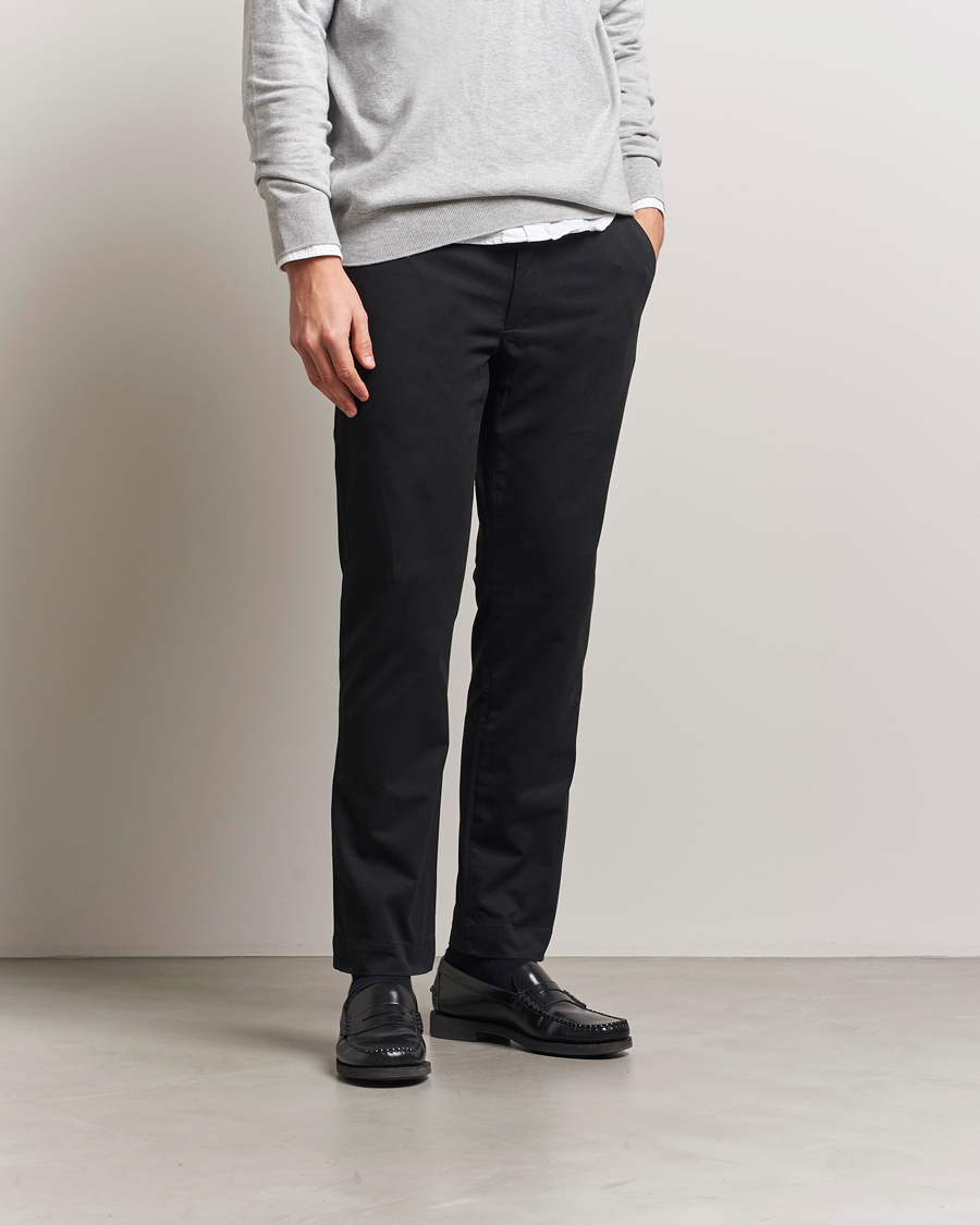 Men | Trousers | Polo Ralph Lauren | Slim Fit Stretch Chinos Black