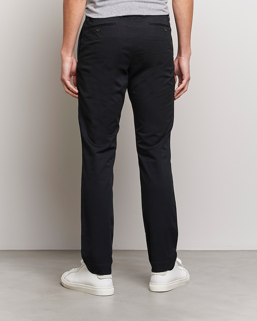 Men | Trousers | Polo Ralph Lauren | Slim Fit Stretch Chinos Black