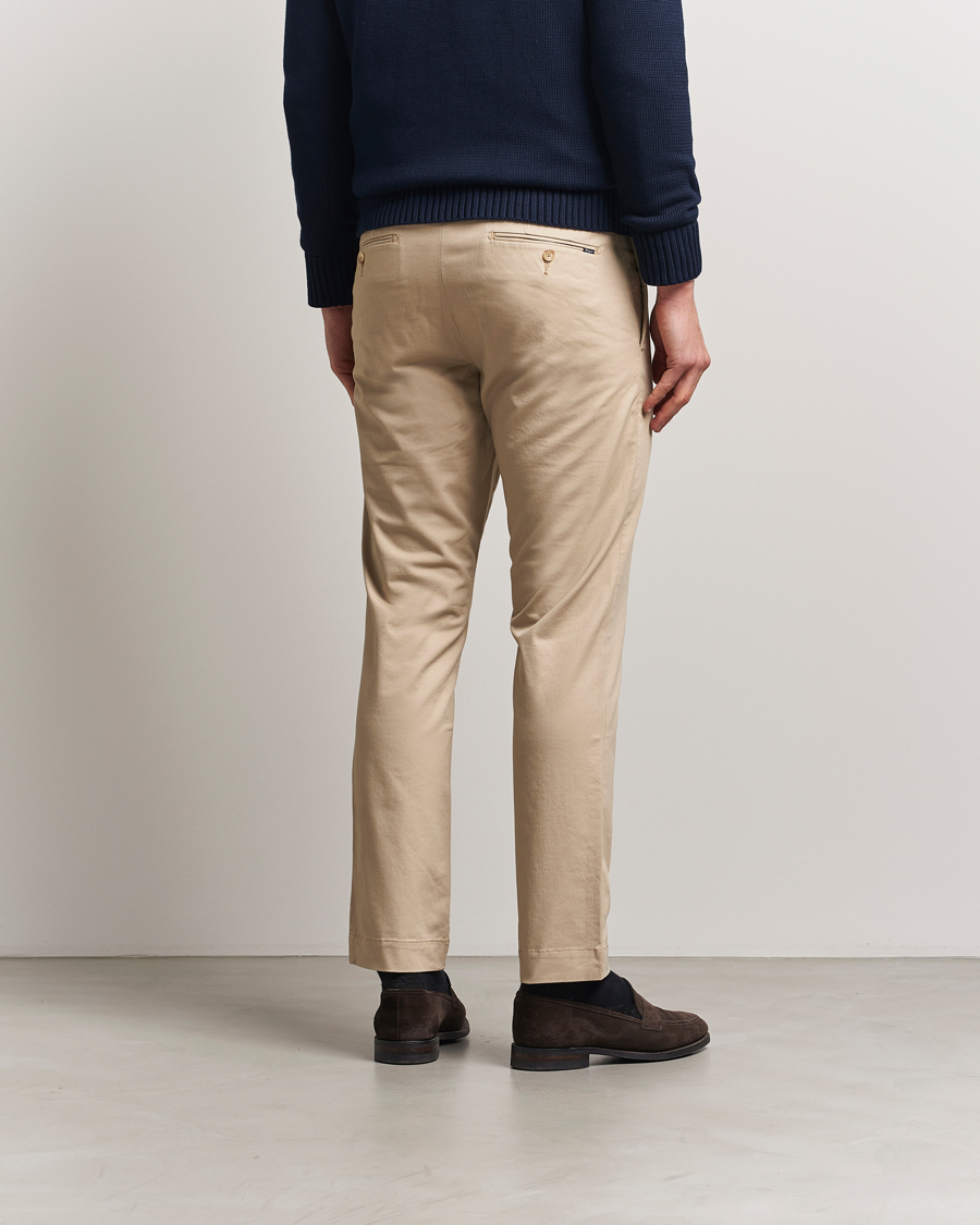 Men | Trousers | Polo Ralph Lauren | Slim Fit Stretch Chinos Classic Khaki