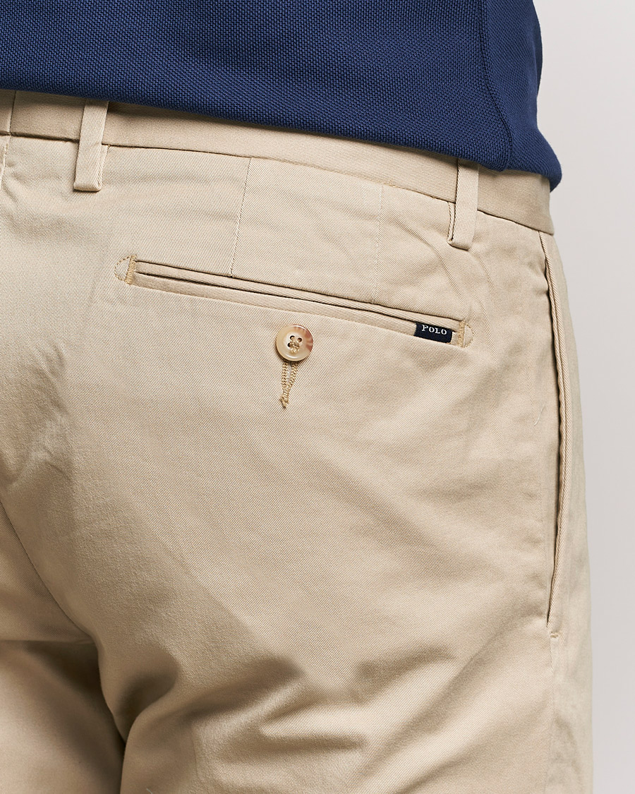 Men | Trousers | Polo Ralph Lauren | Slim Fit Stretch Chinos Classic Khaki