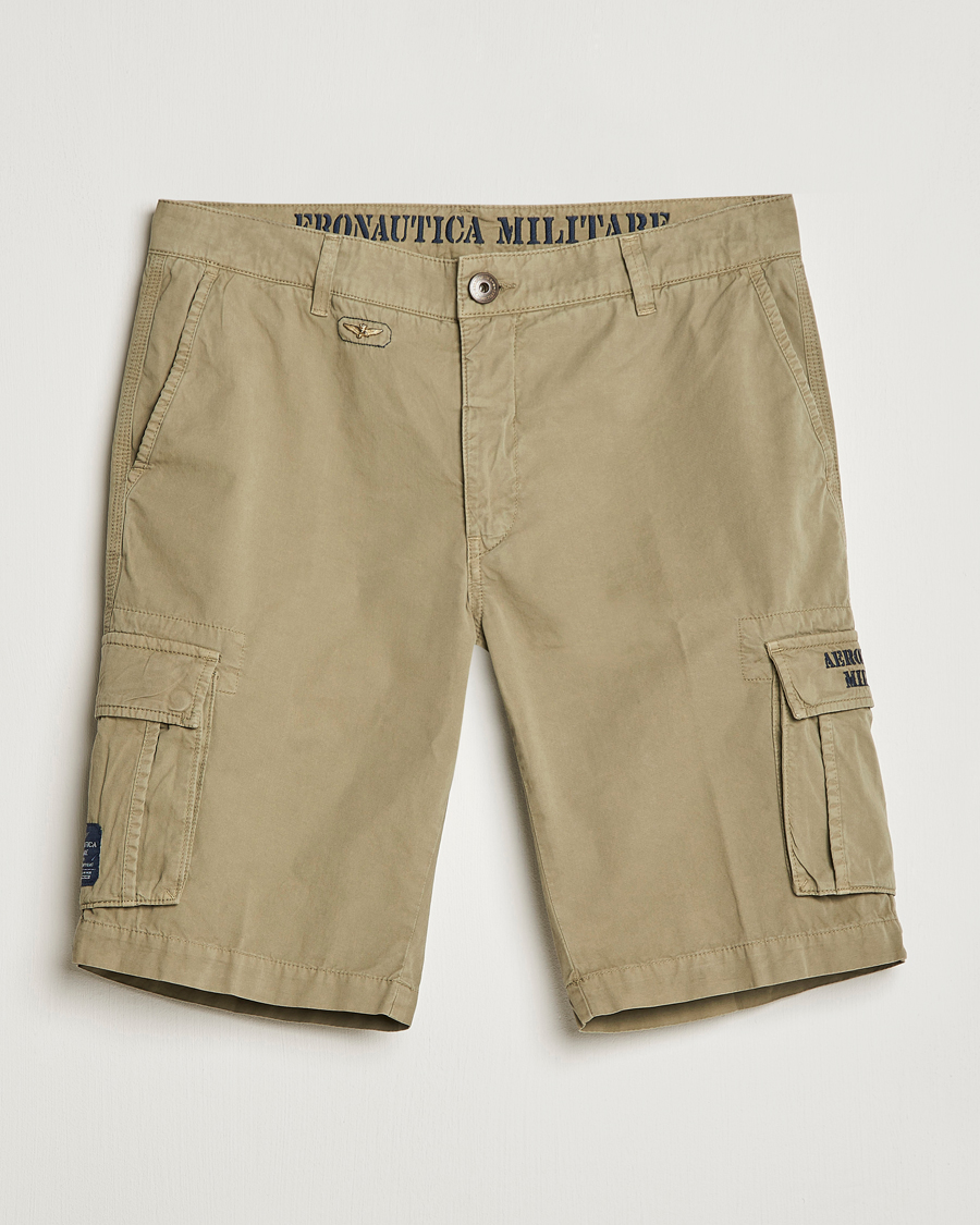Men | Shorts | Aeronautica Militare | BE066 Cargo Shorts Green