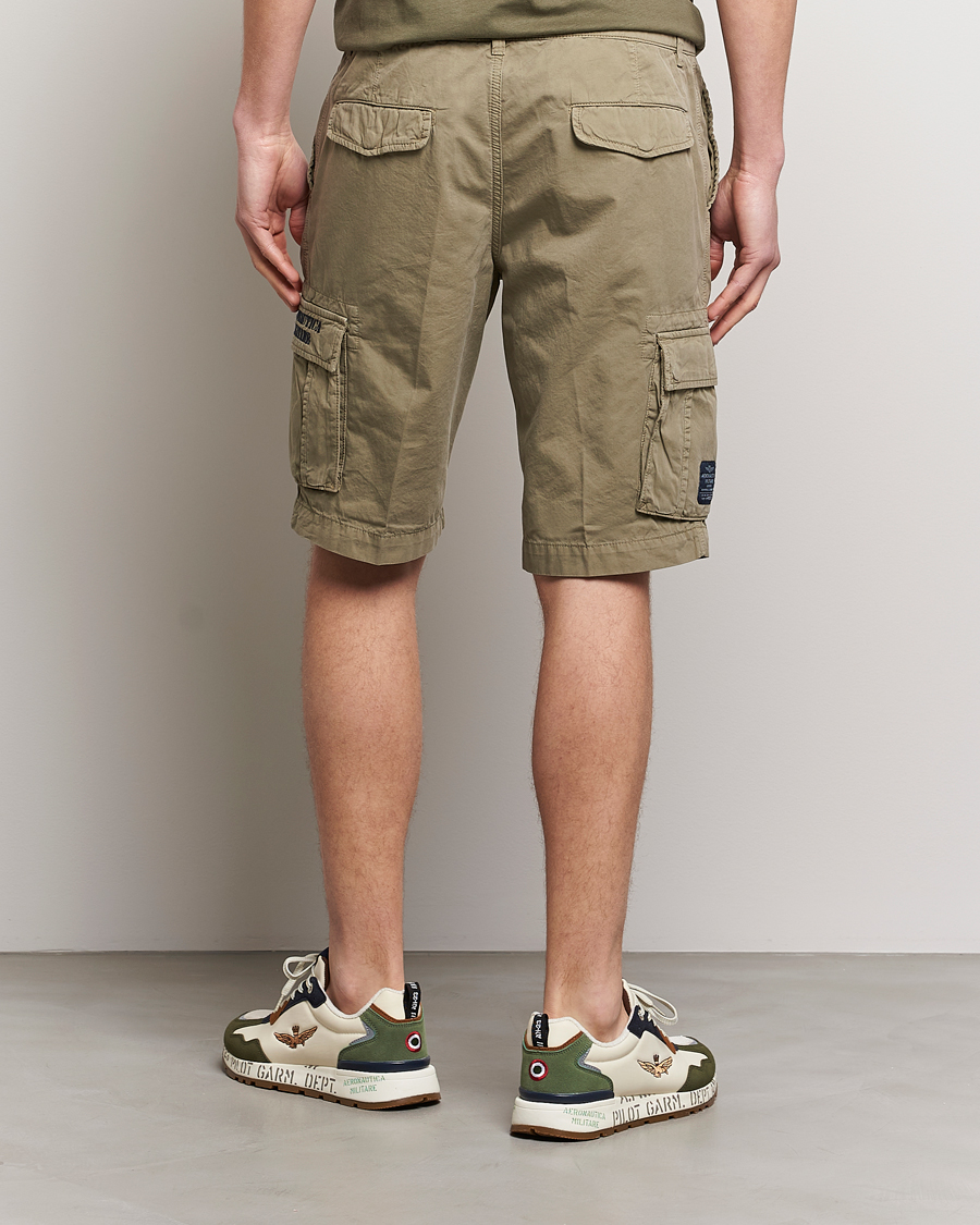 Men | Shorts | Aeronautica Militare | BE066 Cargo Shorts Green