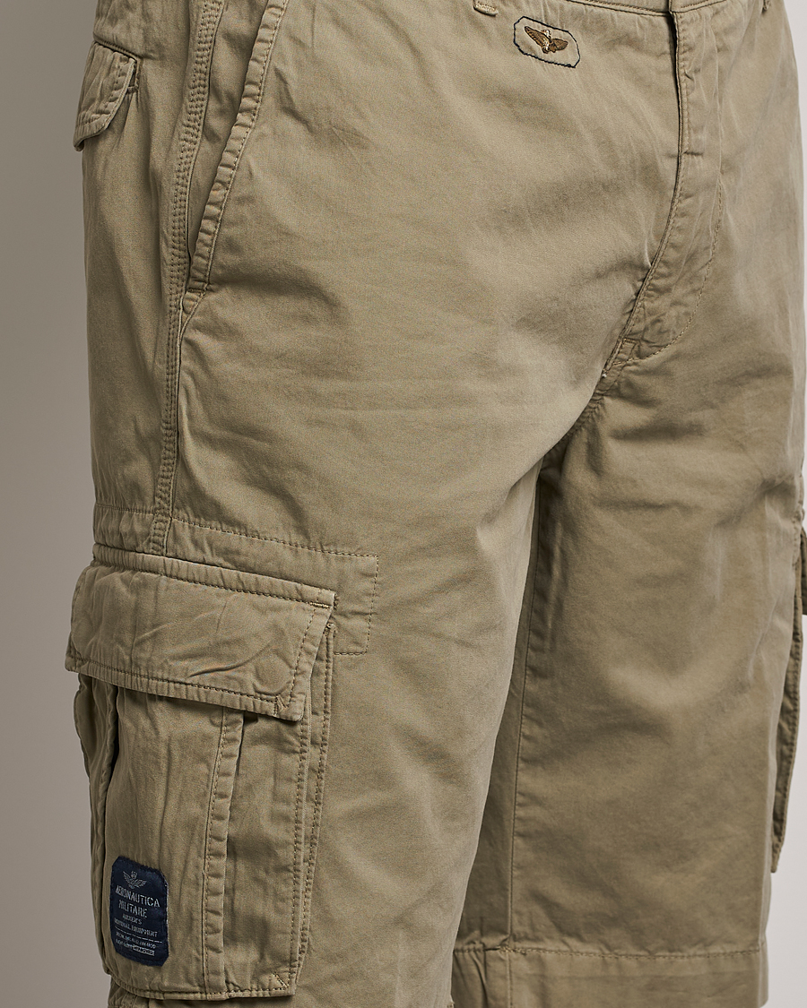 Men | Shorts | Aeronautica Militare | BE066 Cargo Shorts Green