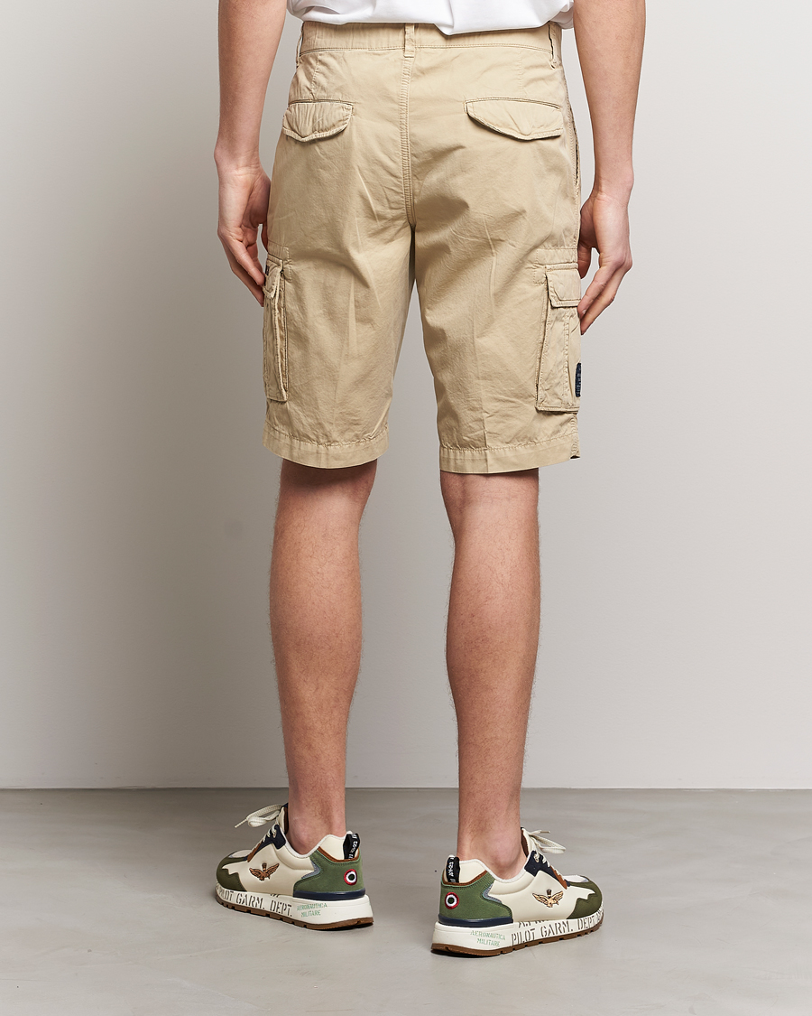 Men | Shorts | Aeronautica Militare | BE066 Cargo Shorts Sand