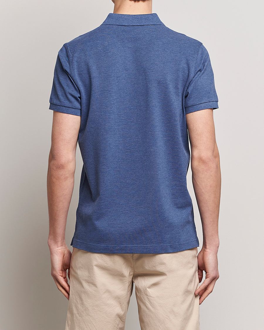 Men | Polo Shirts | GANT | The Original Polo Marine Melange