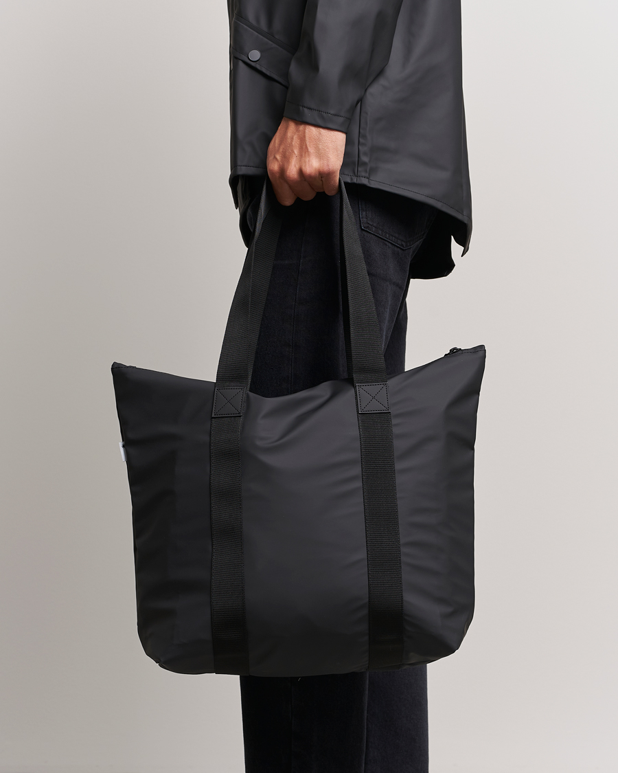 Men | Tote Bags | RAINS | Tote Bag Rush Black