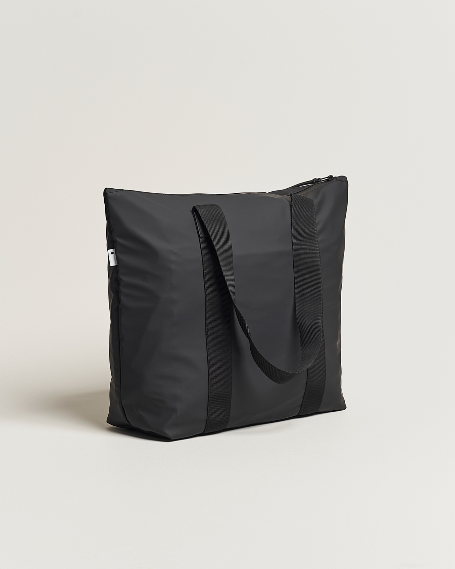 Men | RAINS Tote Bag Rush Black | RAINS | Tote Bag Rush Black