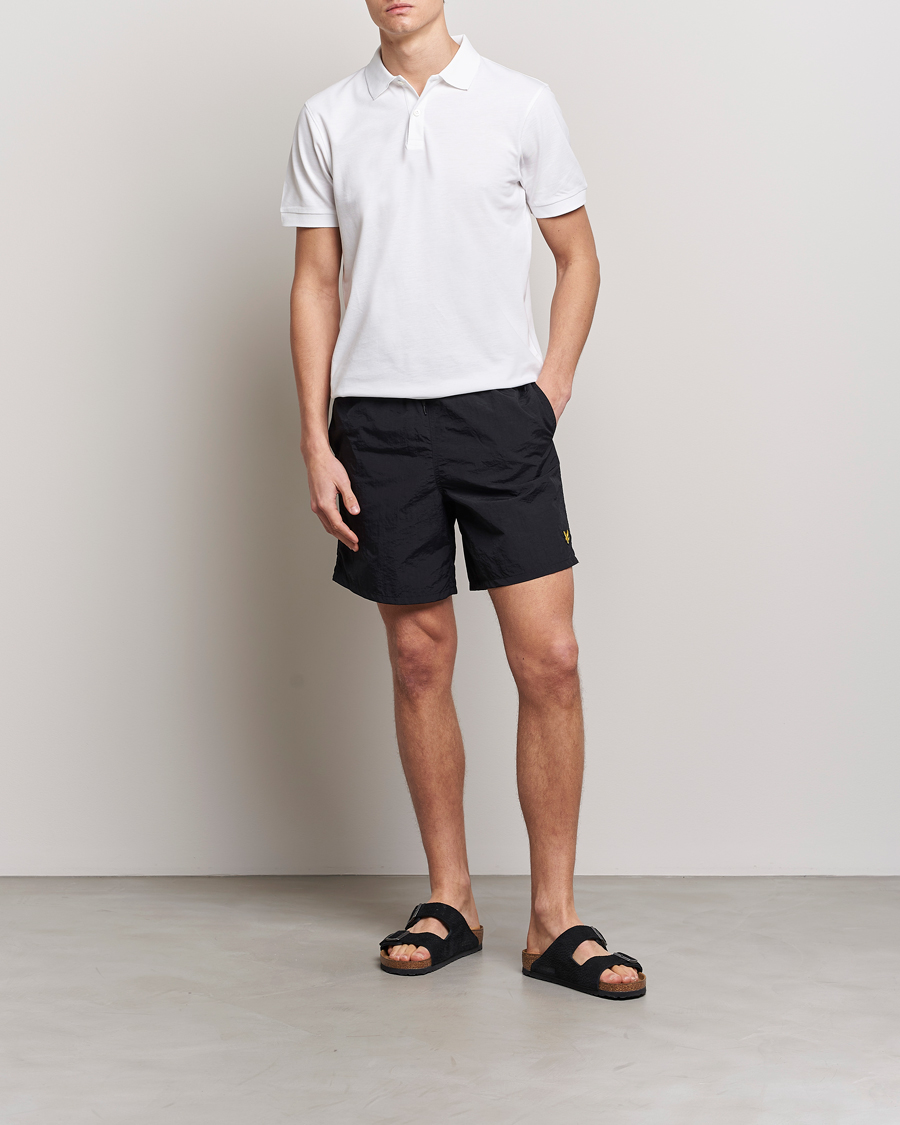 Men | Swimwear | Lyle & Scott | Plain Swimshorts Black