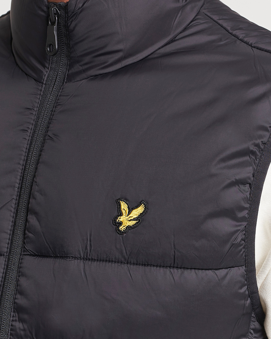 Men | Coats & Jackets | Lyle & Scott | Wadded Gilet Jet Black