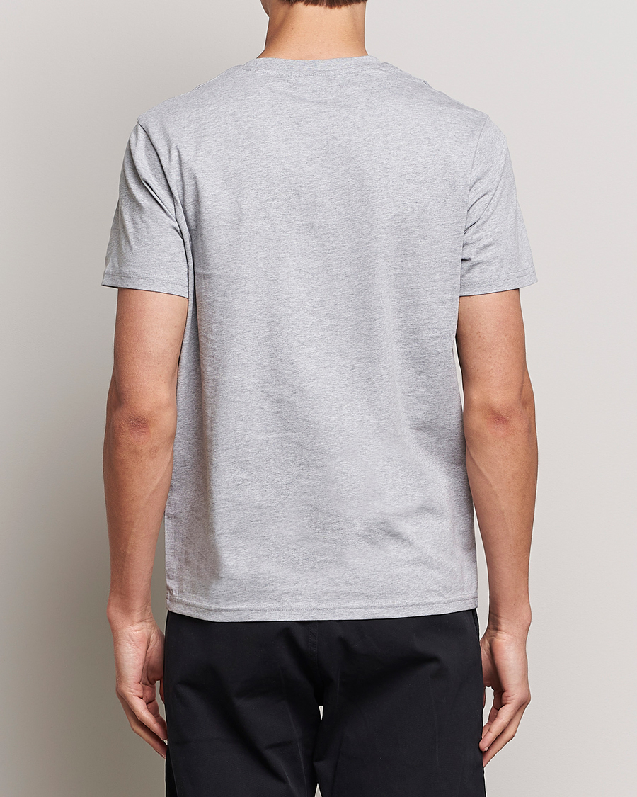 Men | T-Shirts | Lyle & Scott | Crew Neck Organic Cotton T-Shirt Light Grey Marl