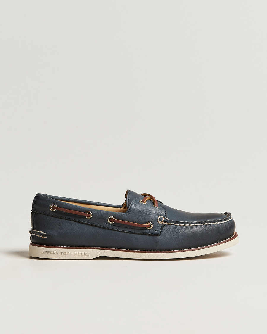 Sperry Gold Cup Authentic Original Boat Shoe Navy at CareOfCarl.com Sperry Gold Cup Authentic Original Boat Shoe Navy at CareOfCarl.com